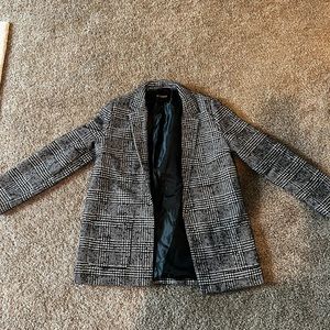 Checkered oversized blazer/coat size L